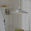 19.05cm H Metal Cone Lamp Shade ( Screw On ) in Grey