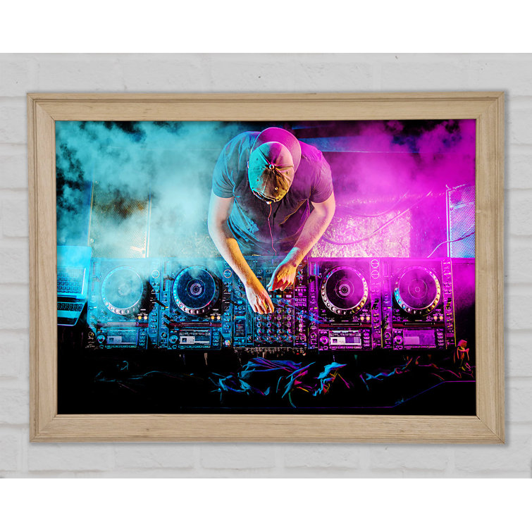 Bright Star Double Deck DJ - Single Picture Frame Art Prints | Wayfair ...