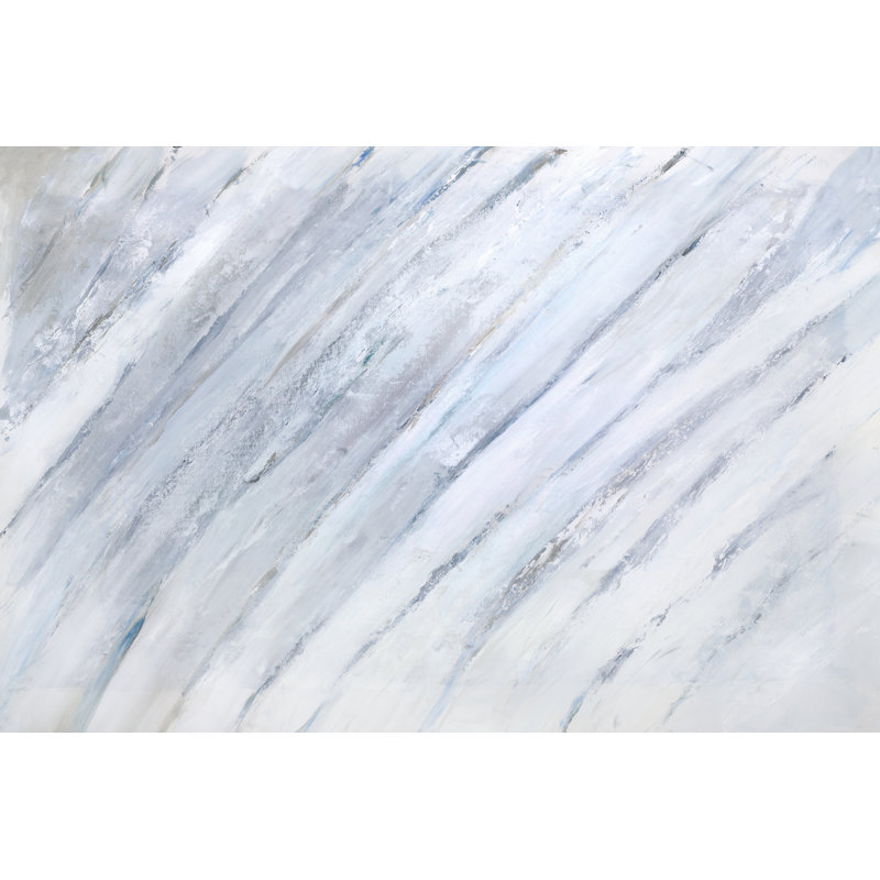 Soft Fronds I by Suzanne Wilkins - Wrapped Canvas Painting, 30cm H x 46cm W x 3.8cm D