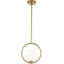 Luminaire suspendu géométrique 1 lumières simple Logue