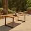Fabiano Rectangular Long Dining Set with Cushions and Umbrella-1260571351-1260571355-1260571356