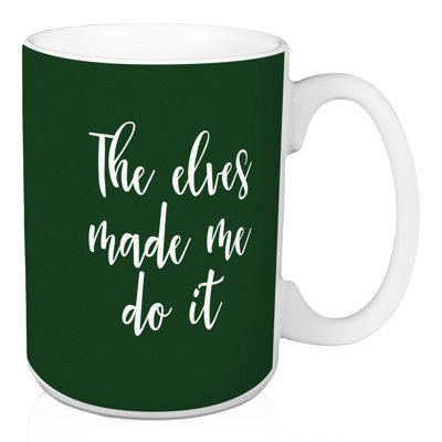 Grande tasse à café the elfes fait me Hafer