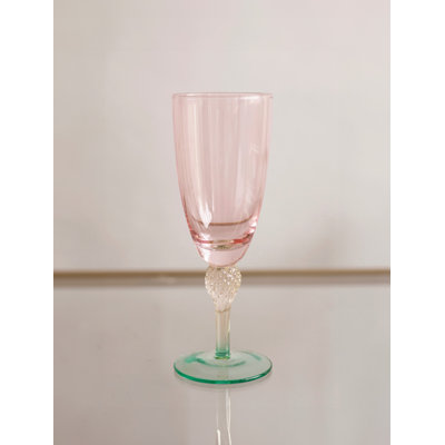 Glass Aquarelle Handmade Glass Flute