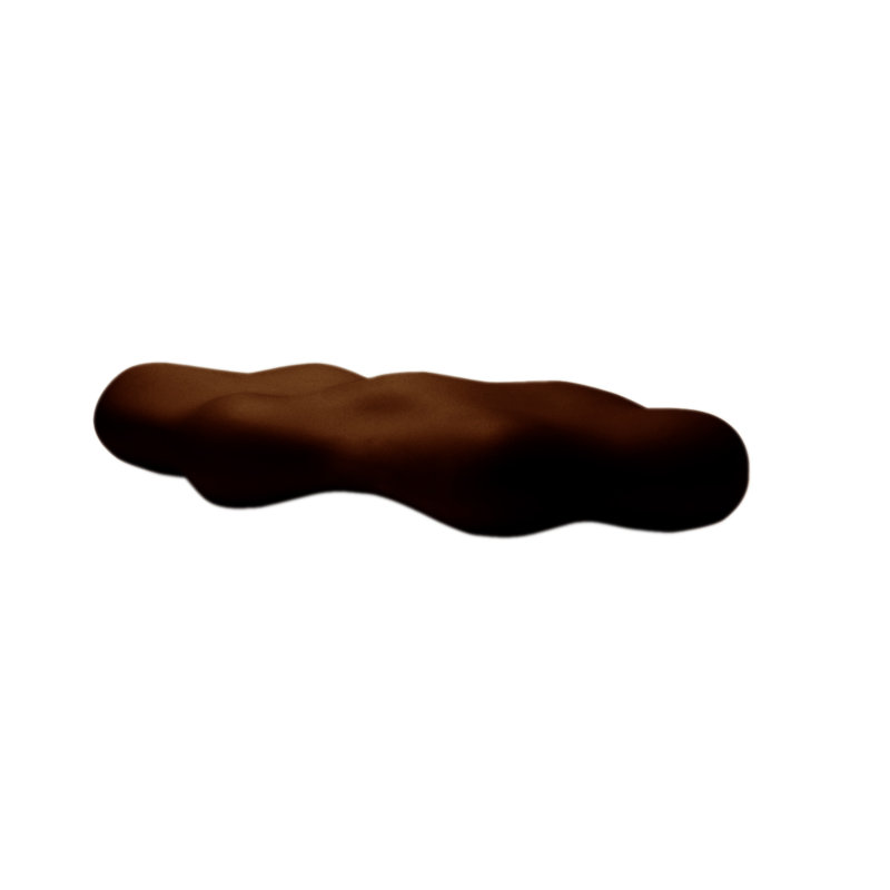 Lava Matt Plastic Picnic Bench, Bronze