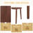 Square Dinning Table-405775649