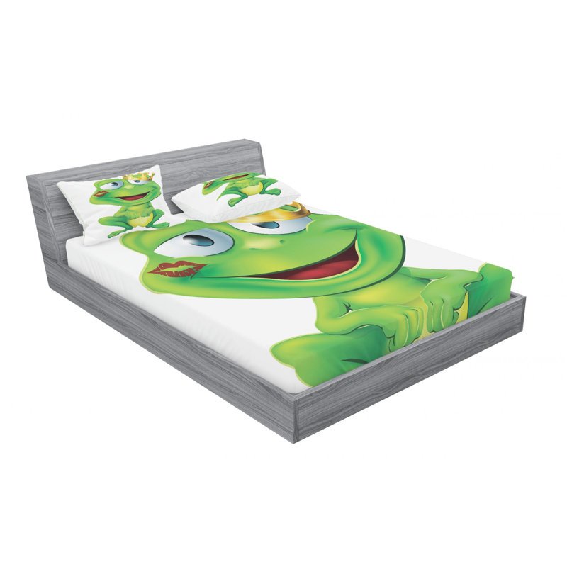 Microfiber Sheet Set, Queen Sheet Set with Fitted Sheet