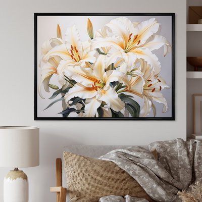 «Dreamy Serenade Of Lilies II», reproduction d'art lys