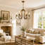 Lustre 6 lumières façon bougie Kulpsville-1639223821