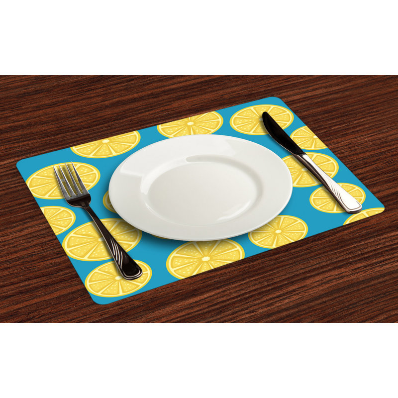 Polyester Food & Drink Rectangle Placemat