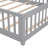 Floor Platform Bed With Fence Guardrails And Door-2006974971-2006606178