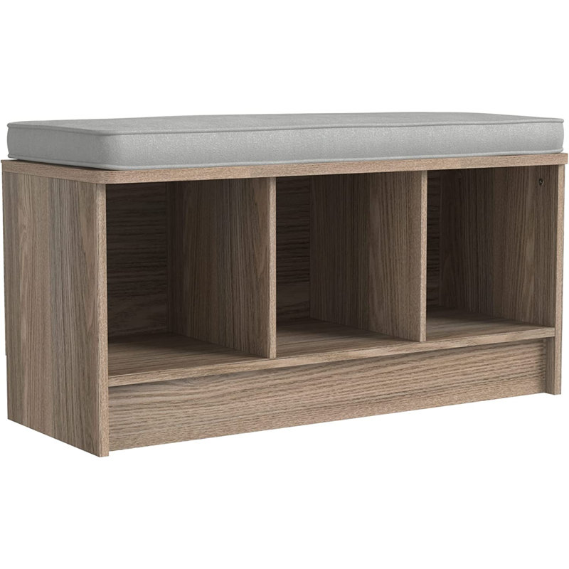 Charnel Polyester Blend Upholstered Storage Bench