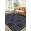 Check Gel Flatwe Navy-1701115676