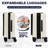 Luggage,with front opening,TSA approved lock,hardshell suitcase-133052146