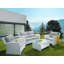 Angelyn 4 Seater Rattan Sofa Set