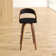 Tseng Swivel Upholstered Counter Stool