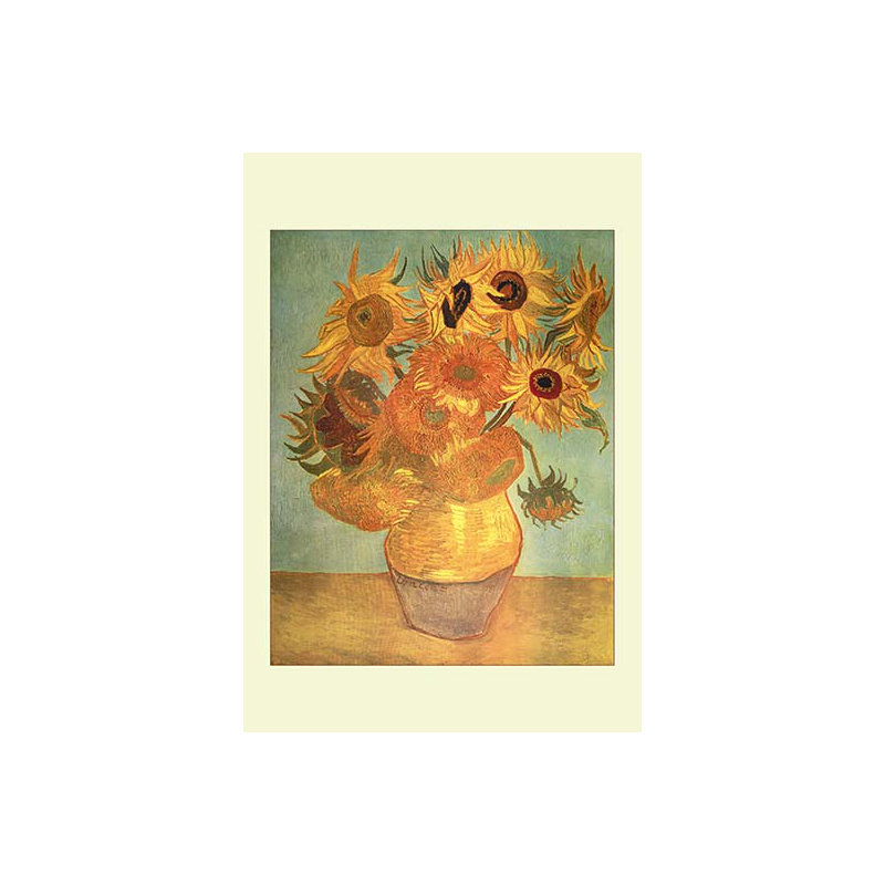 "tournesols" par vincent van gogh-impression non encadrée