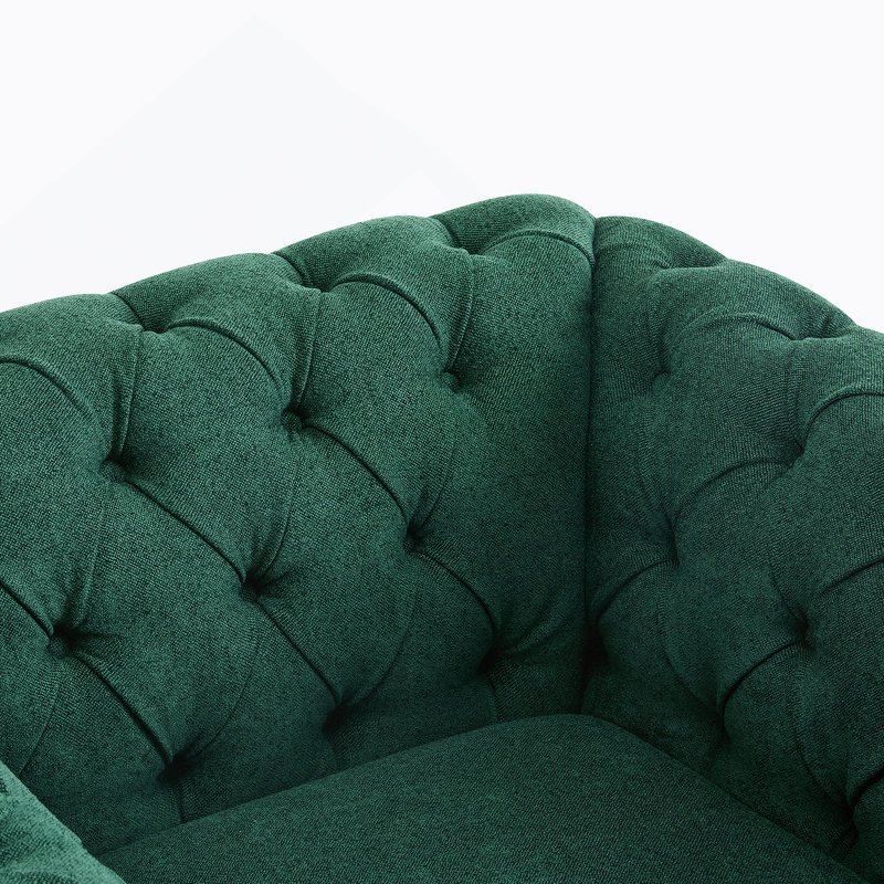 Fauteuil club pivotant Chesterfield
