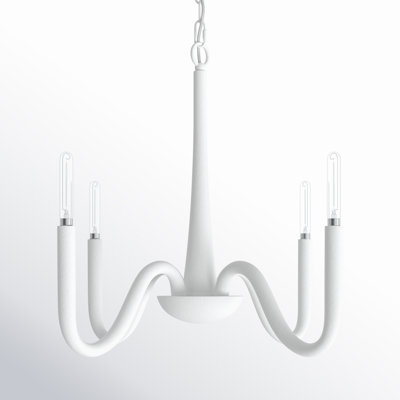 Saxony Dimmable 4 - Light Chandelier