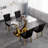 Kelisia 4 - Person Pedestal Dining Set-1753981499-1753981501-1753981493