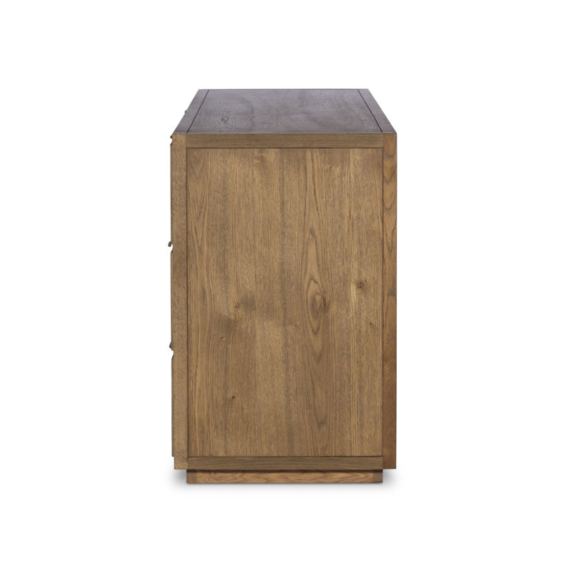 Kodo 8 Drawer Dresser-Light Brown Oak