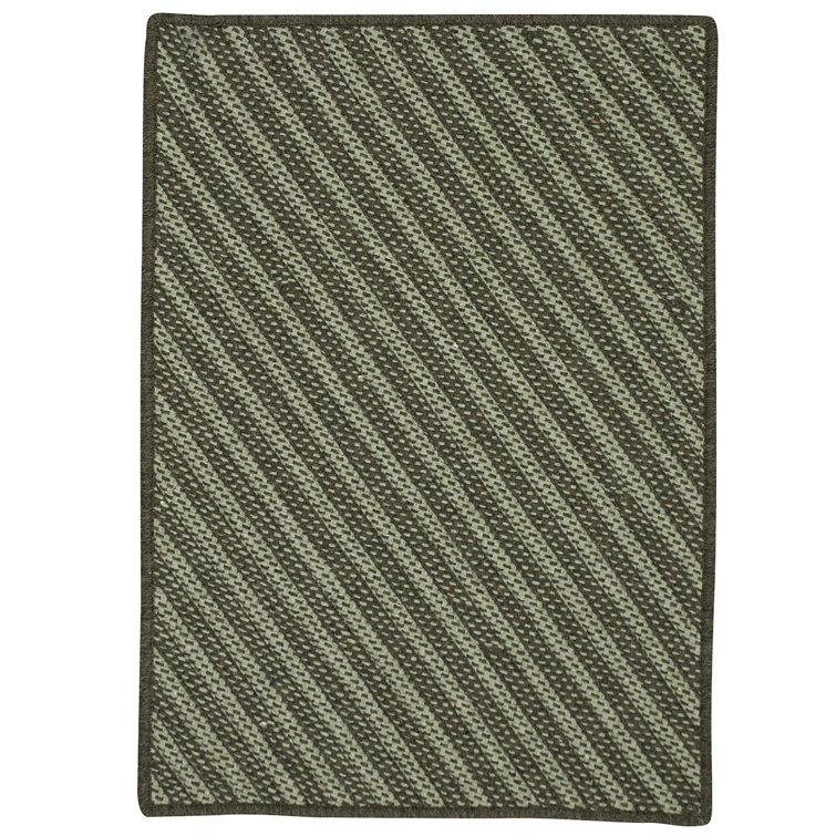 Tapis vert mousse tressé Ommegang