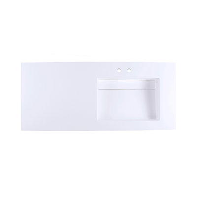 Kubista 48'' L Bathroom Sink