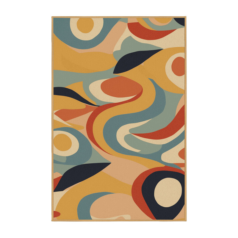 Bold Glow Rug, Rectangle 5' x 8'