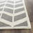 Ellicott Hand Tufted Wool Chevron Rug-1667797217