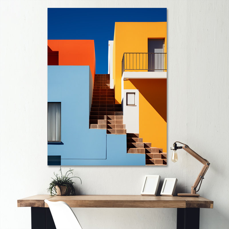«Lakelyn Landscape Architectural Abstractions II», reproduction, H 44 po x l 34 po x P 1,5 po, Toile tendue