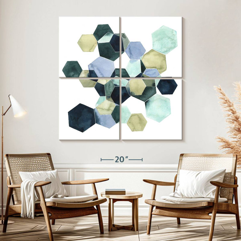 Crystallize I, 57" H x 57" W