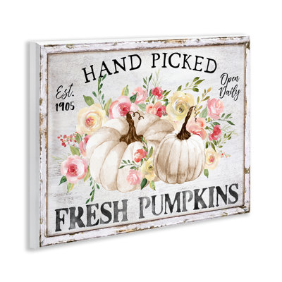 Hand Picked Pumpkins Framed Giclee Art by Creatif Belle