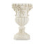 Pot à fleurs classique avec relief floral, détails en feuilles d'acanthe et base piédestal H 23,03 po Ralston-134299252