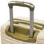 Ensembles de valises 3 pièces, valises de transport en plastique rigide à roulettes 22 po x 14 po x 9 po, approuvées par les compagnies aériennes, 20 pouces