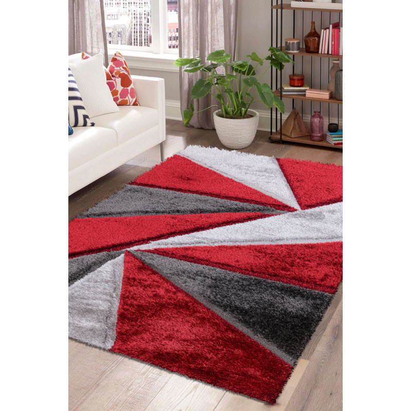 Solid Colour Area Rug, Rectangle 160 x 230 cm