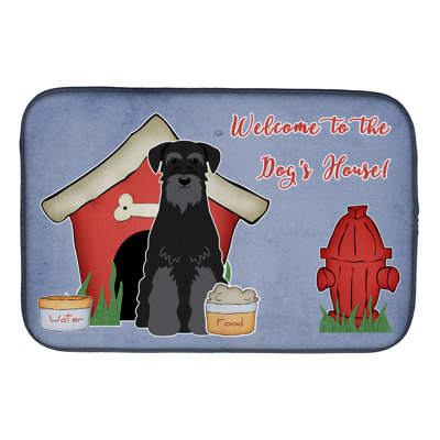Tapis de séchage schnauzer standard dog house