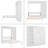 Noehmi Murphy Bed with Shelves-57557371