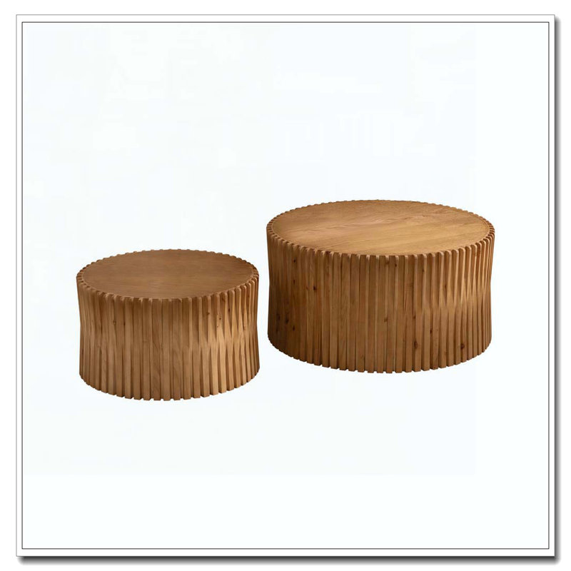 Ensemble de tables basses, Naturel