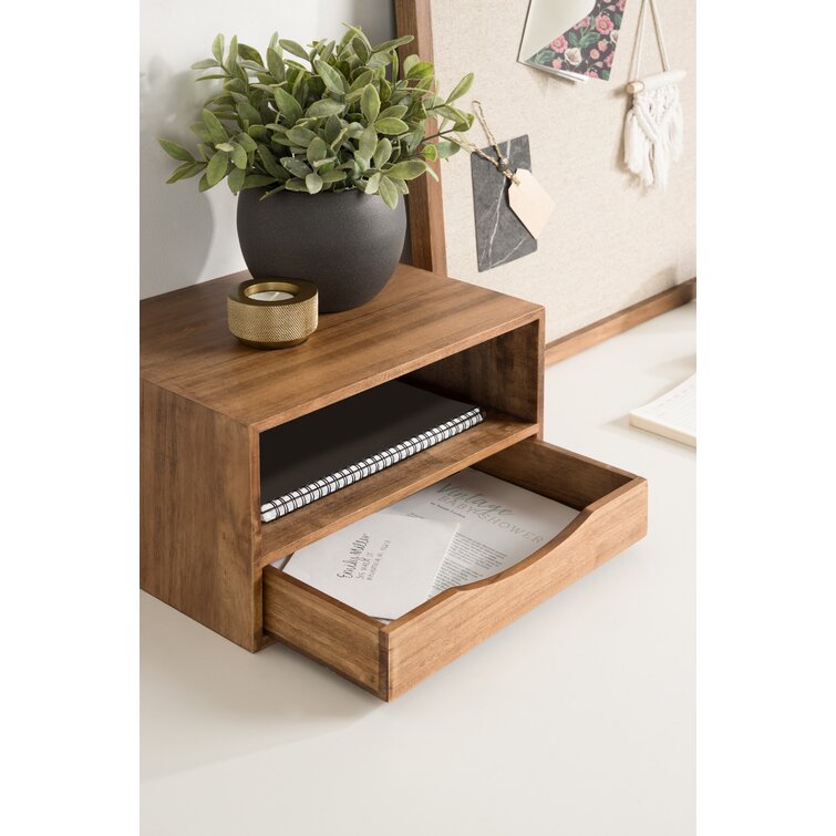 Floating Shelf With Drawers - Foter