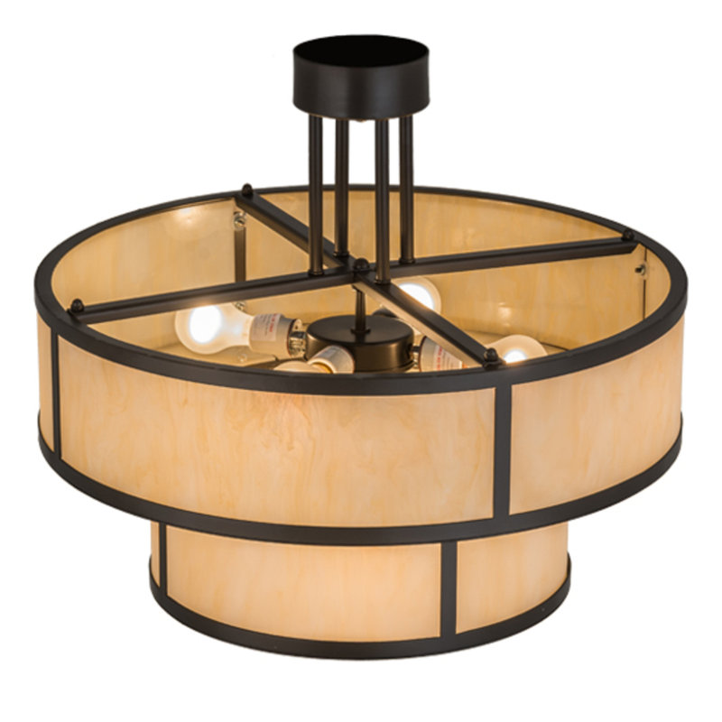 Jayne 6 - Light Semi Flush Mount