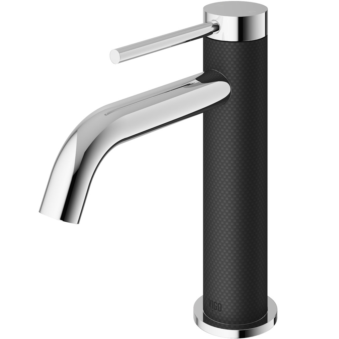 Madison 8" H Single Handle Single Hole Bathroom Faucet VIGO 