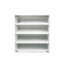 Organisateur de chaussures à DEL avec structure en bois et espace efficace - Boîte empilable pour espadrilles 4 1 porte en verre trempé-2072974717