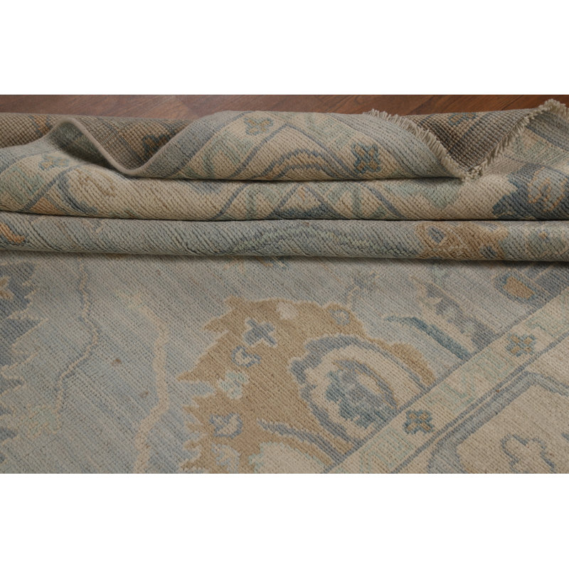 Rectangle Hand Knotted Cotton Area Rug