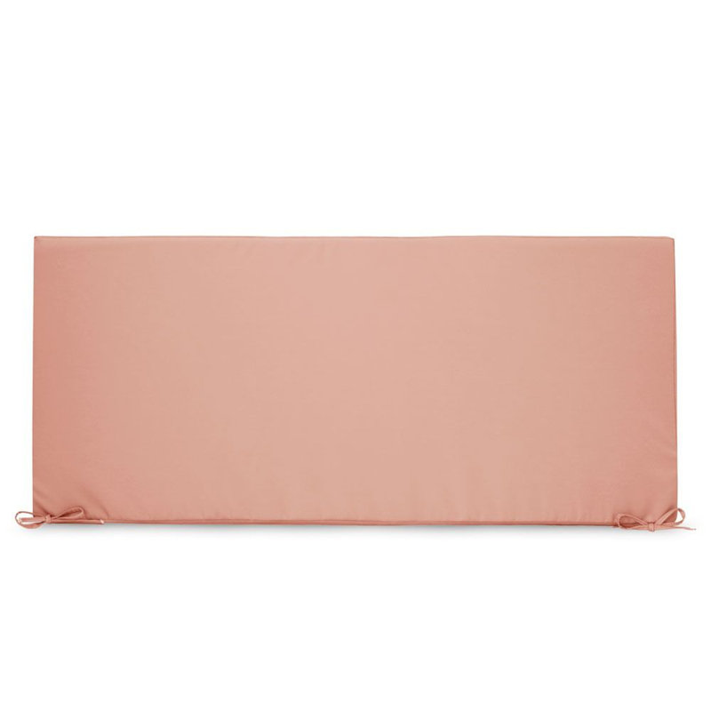 rucomfy Beanbags Water Resistant Seatpad. Pre Filled Foam, Strong Ties for Outdoor Funiture, Multiple Sizes, Pink