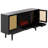 Simms Midcentury Fireplace With Media Storage