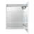 Surface or Recess Mount LED Lighted Bathroom Medicine Cabinet with Mirror, Defogger, Adjustable Color Temperature, USB Outlet, 3 Adjustable Tempered Glass Shelves-474447768-474447770
