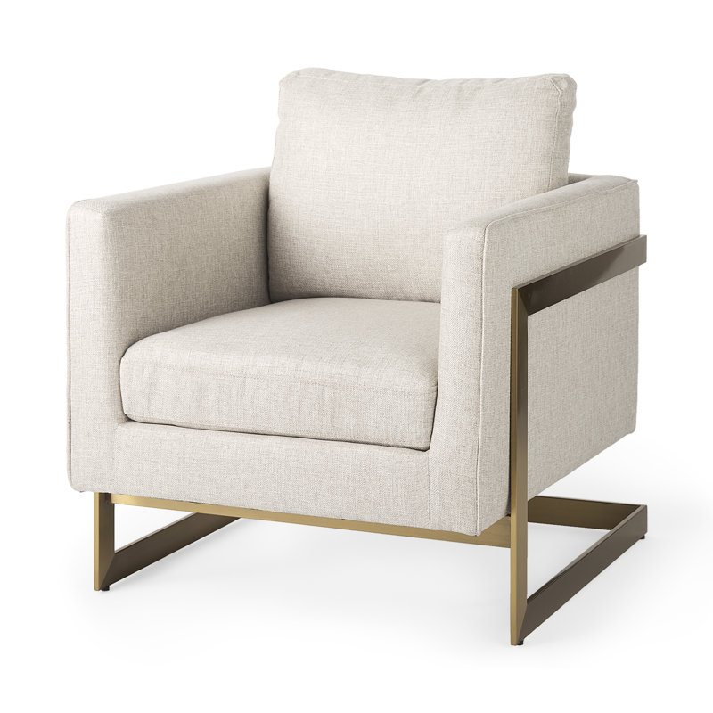 Fauteuil G Wilson, Blanc