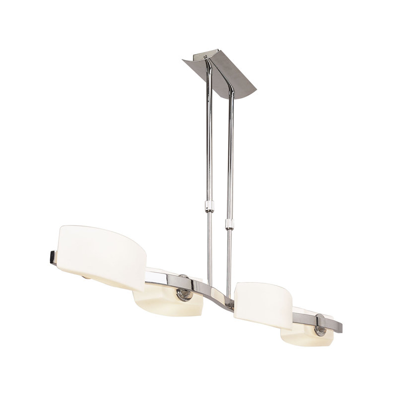 Braylene 4 - Light Silver Kitchen Island Pendant