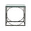 Metal Designs Ellipse Rectangular End Table