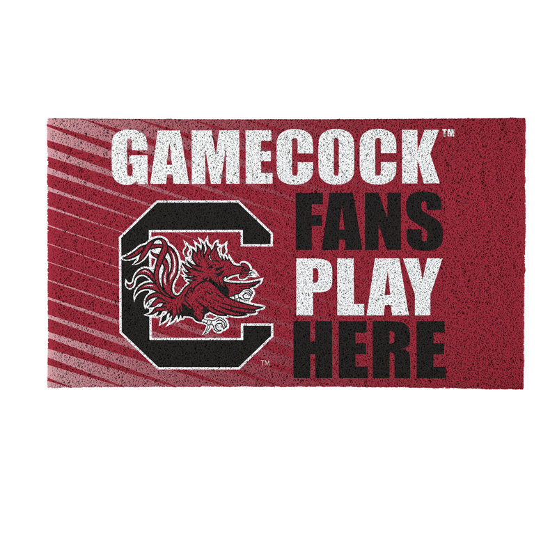 Tapis en PVC de l'Université de la Caroline du Sud, 28 po x 16 po