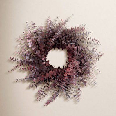 19'' Handcrafted Preserved Eucalyptus Baby Eucalyptus Wreath